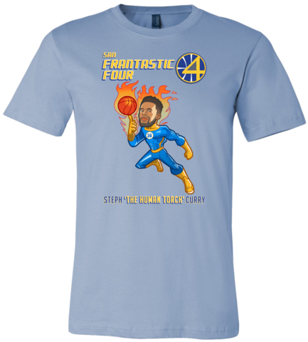 Steph Curry Human Torch T Shirt