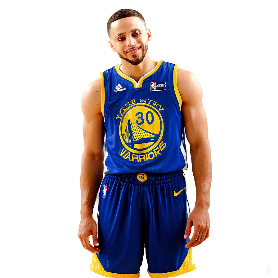 Steph Curry Warriors Uniform Png Sak