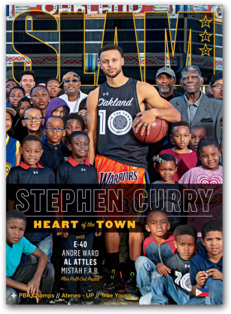 Stephen Curry S L A M Magazine Cover