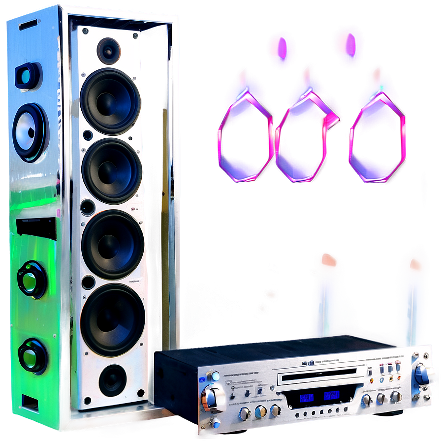 Stereo Sound System Png Pvc48