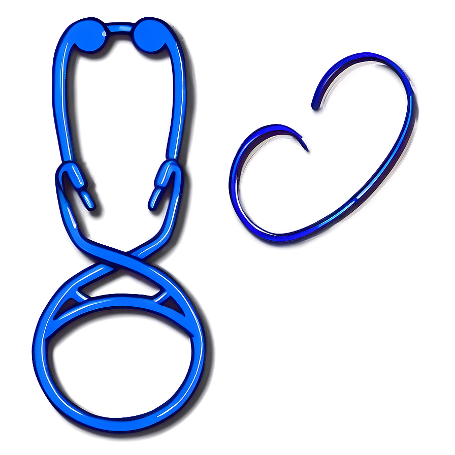 Stethoscope Heart Sketch Png 06282024