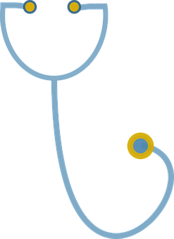Stethoscope Icon Graphic PNG image with a transparent background, free high-resolution download