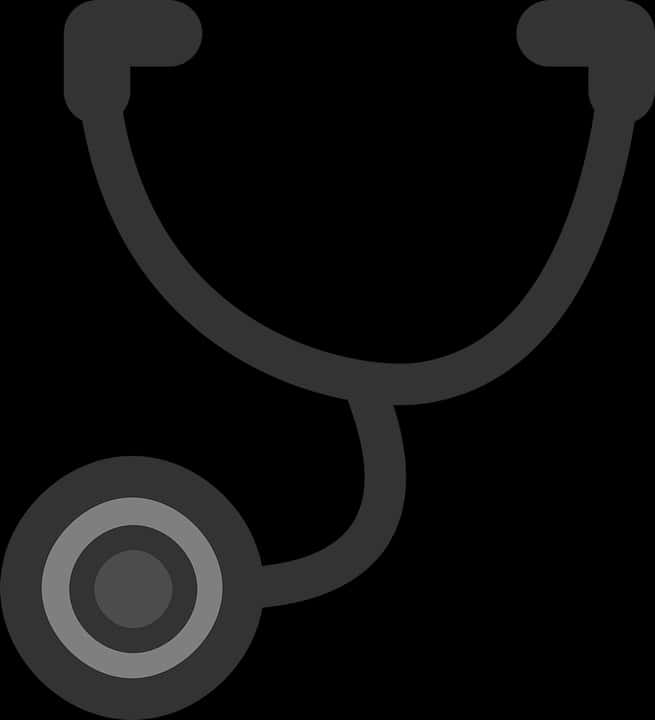 Stethoscope Silhouette Graphic