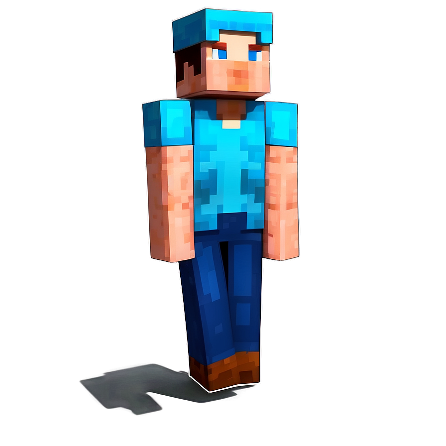 Steve Minecraft Asset Png 78