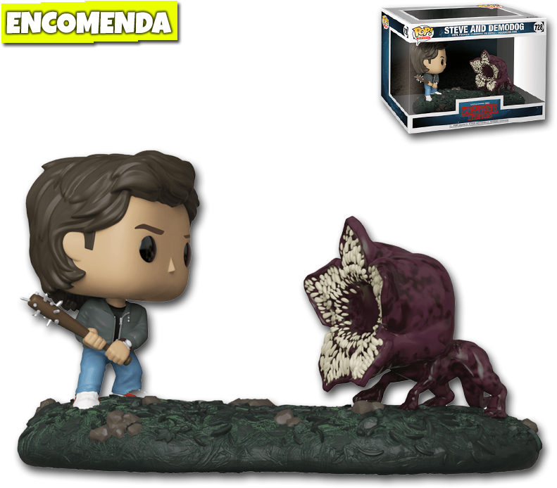 Steveand Demodog Funko Pop