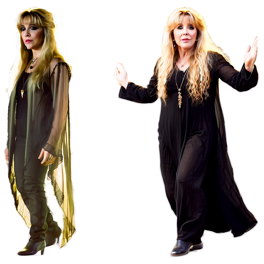 Stevie Nicks Shawl Dance Png Vcw40