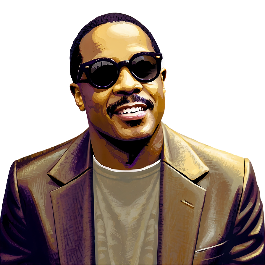 Stevie Wonder Portrait Png 79