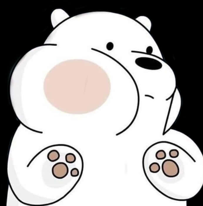 #sticker #we #bare #bears #webarebears #white #aestheticwhite - Imagenes De Polar Escandalosos, HD Png Download PNG with transparent background
