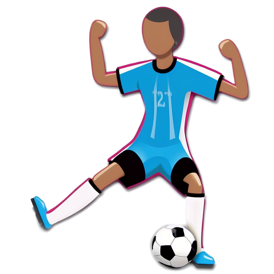 Stickman Soccer Png 05232024