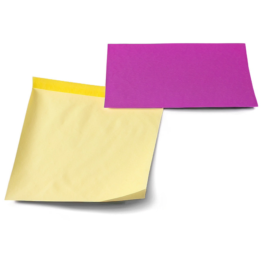 Sticky Note on Desktop PNG 05042024 PNG image with a transparent background, free high-resolution download
