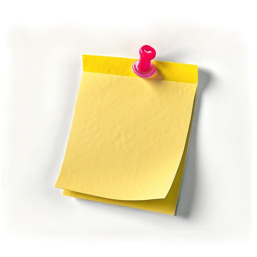 Sticky Note on Desktop PNG 20 PNG image with a transparent background, free high-resolution download