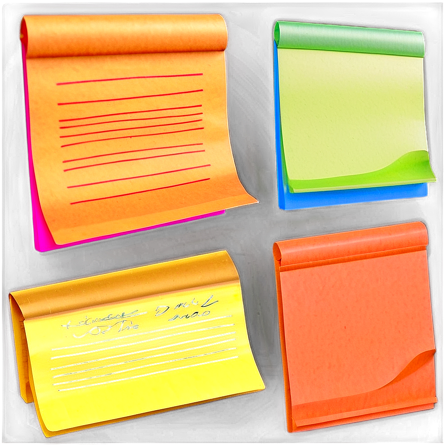 Sticky Note Pad PNG 92 PNG image with a transparent background, free high-resolution download