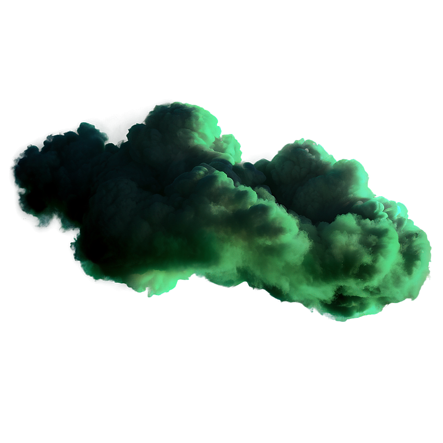 Stinky Fart Green Cloud PNG 20 PNG with transparent background