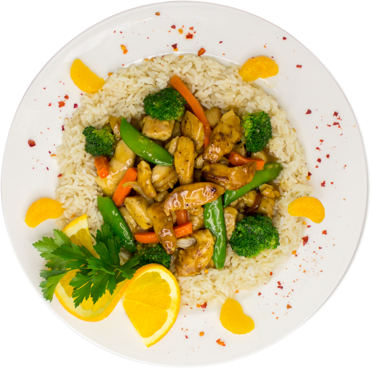 Rice Food Plate PNG PNG with transparent background