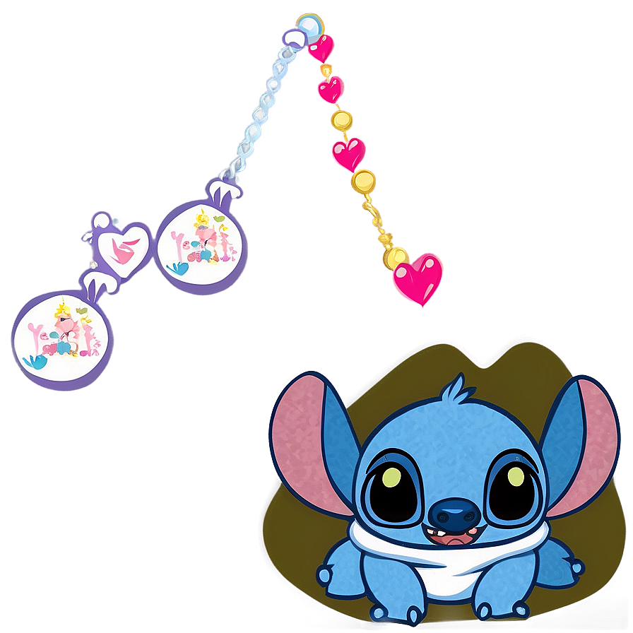 Stitch and Angel PNG fqn92 PNG with transparent background