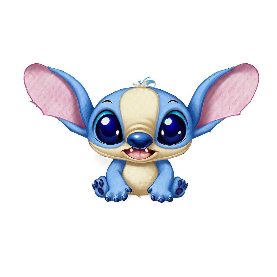 Stitch Cute PNG nue PNG with transparent background