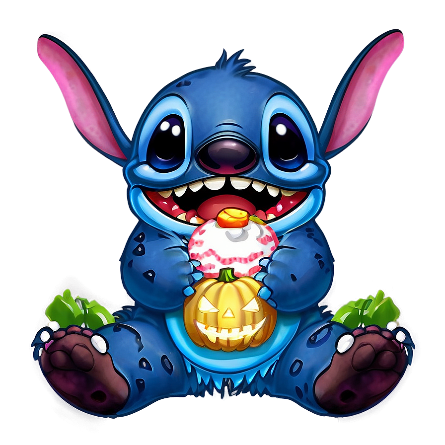 Stitch Halloween Treat Png 83