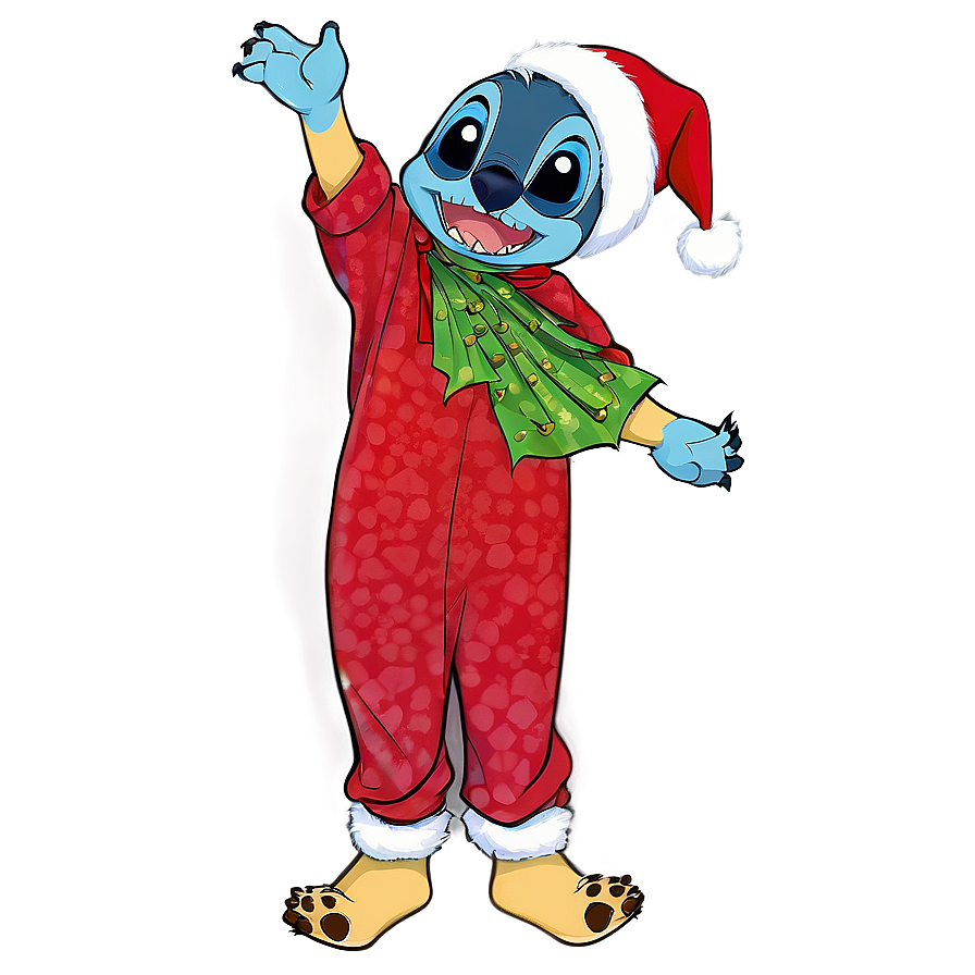 Stitch’s Christmas Pajamas Party Png Lcl58