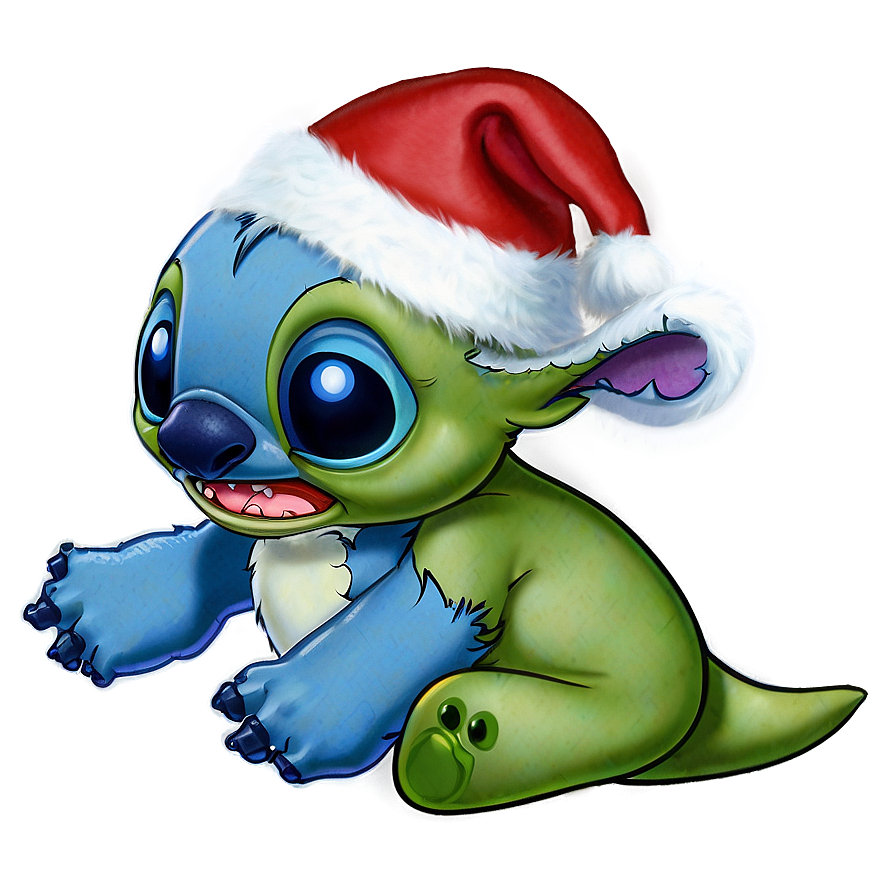 Stitch’s Christmas Wish List Png 97