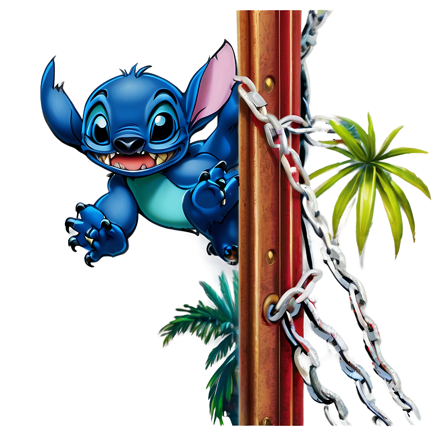 Stitch's Great Escape PNG 05212024 PNG with transparent background