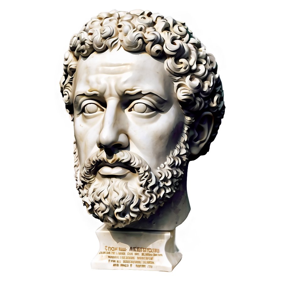 Stoicism Symbols And Marcus Aurelius Png Jan22