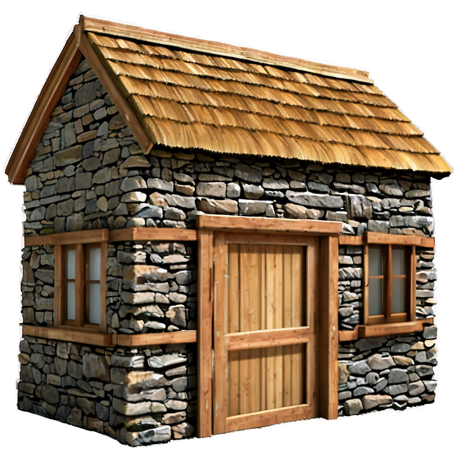 Stone Cottage Png 20