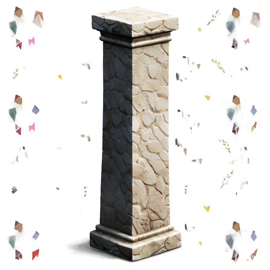 Stone Pillar PNG 62 PNG image with a transparent background, free high-resolution download