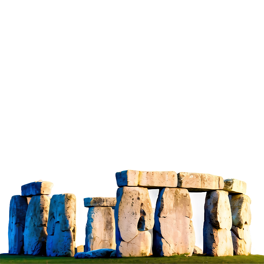 Stonehenge Illuminated At Night Png Vse70