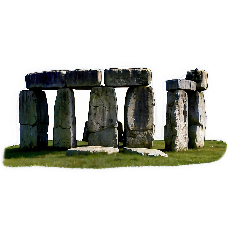 Stonehenge In A Field Of Lavender Png Gxv70