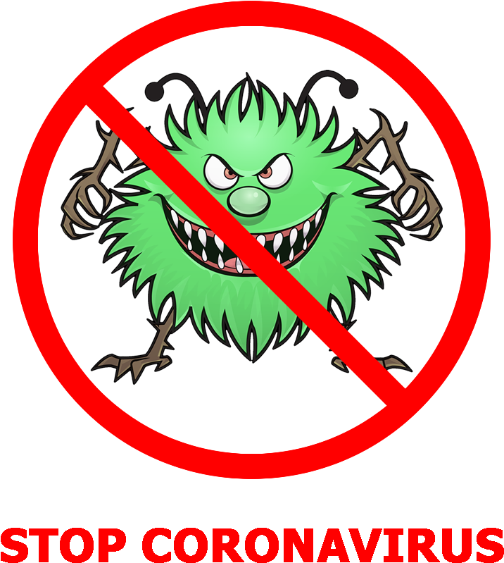 Stop Coronavirus Symbol Png Clipart - Computer Virus Png, Transparent Png PNG with transparent background