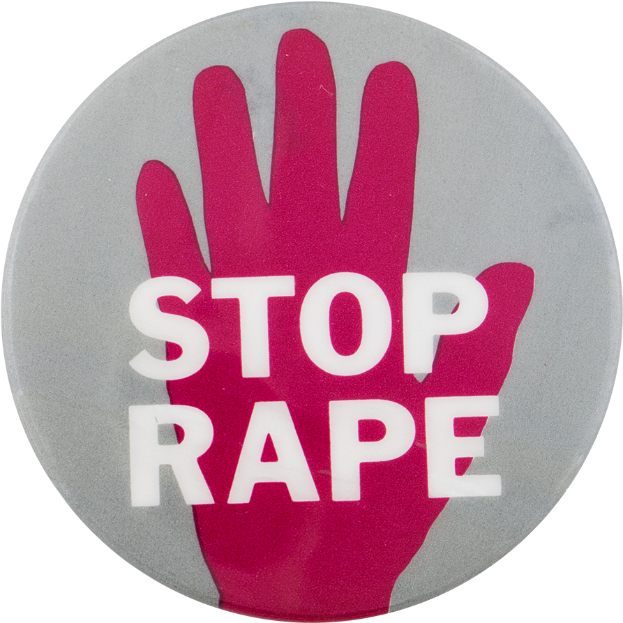 Stop Rape Cause Button Museum - Stop Rape, HD Png Download PNG with transparent background