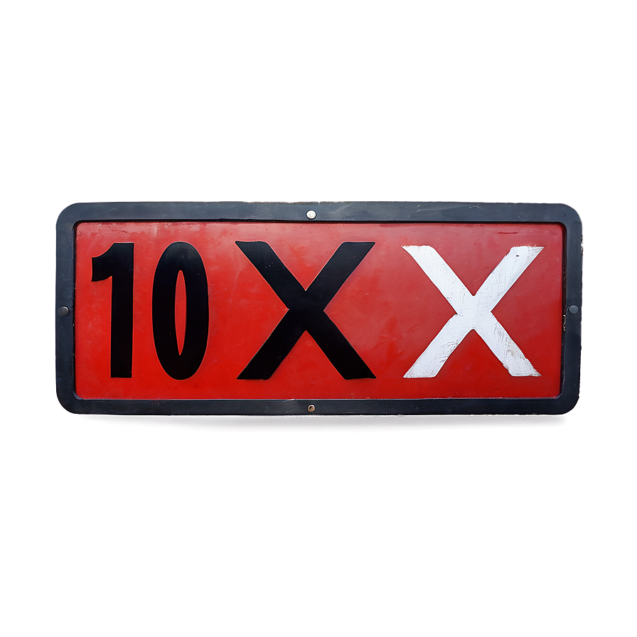 Stop Red X Signage Png Kbh