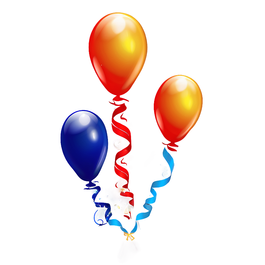 Storm Blue Balloons Png Jlg47