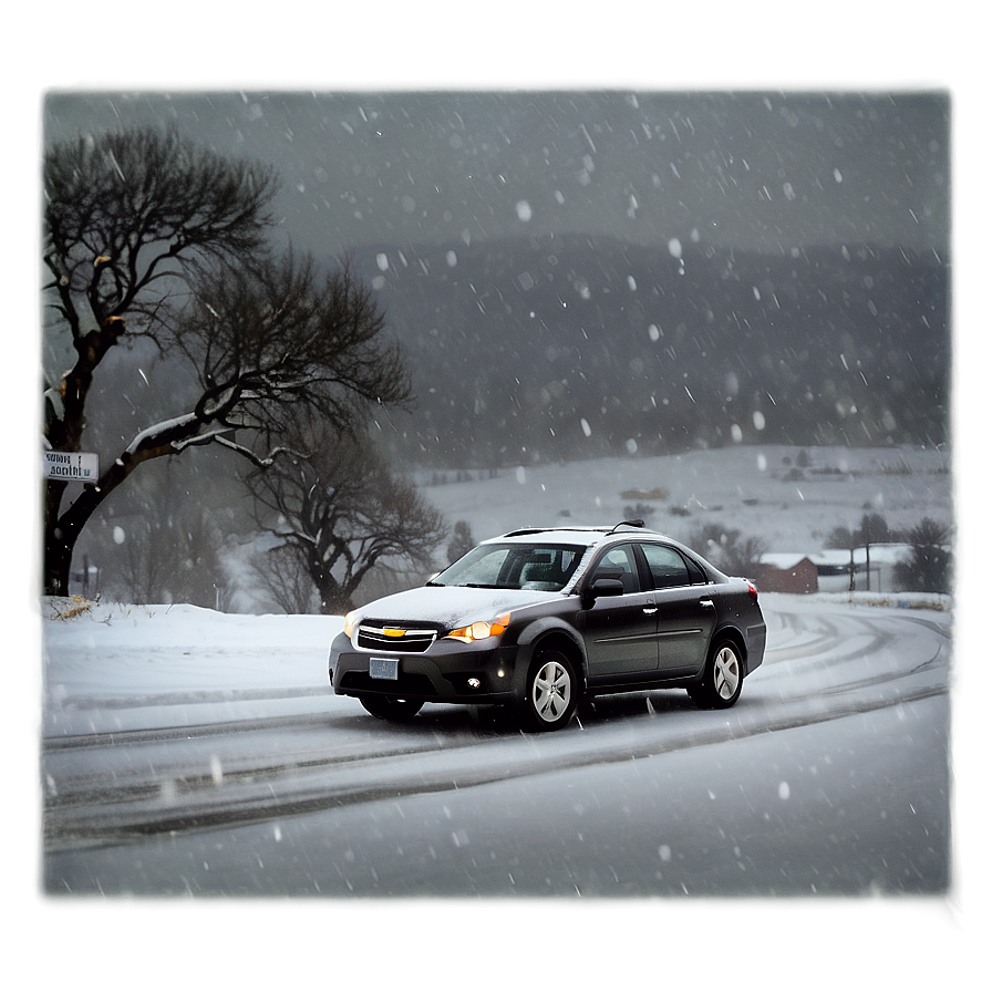 Stormy Blizzard Scene PNG 06242024 PNG with transparent background