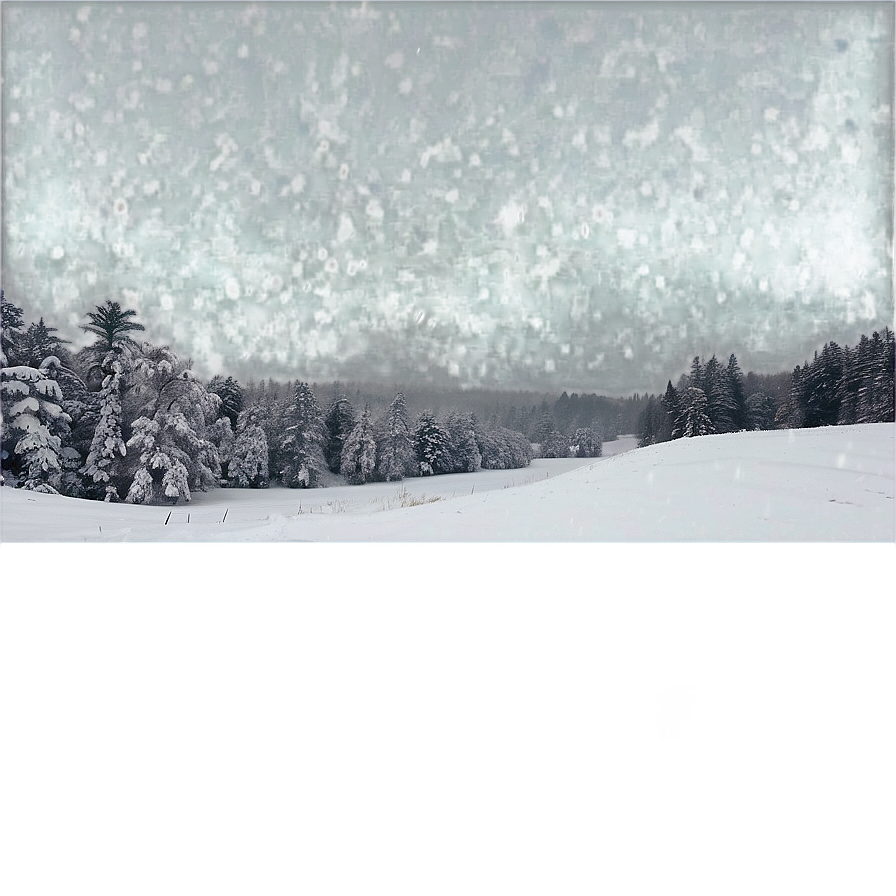 Stormy Blizzard Scene PNG coo8 PNG with transparent background