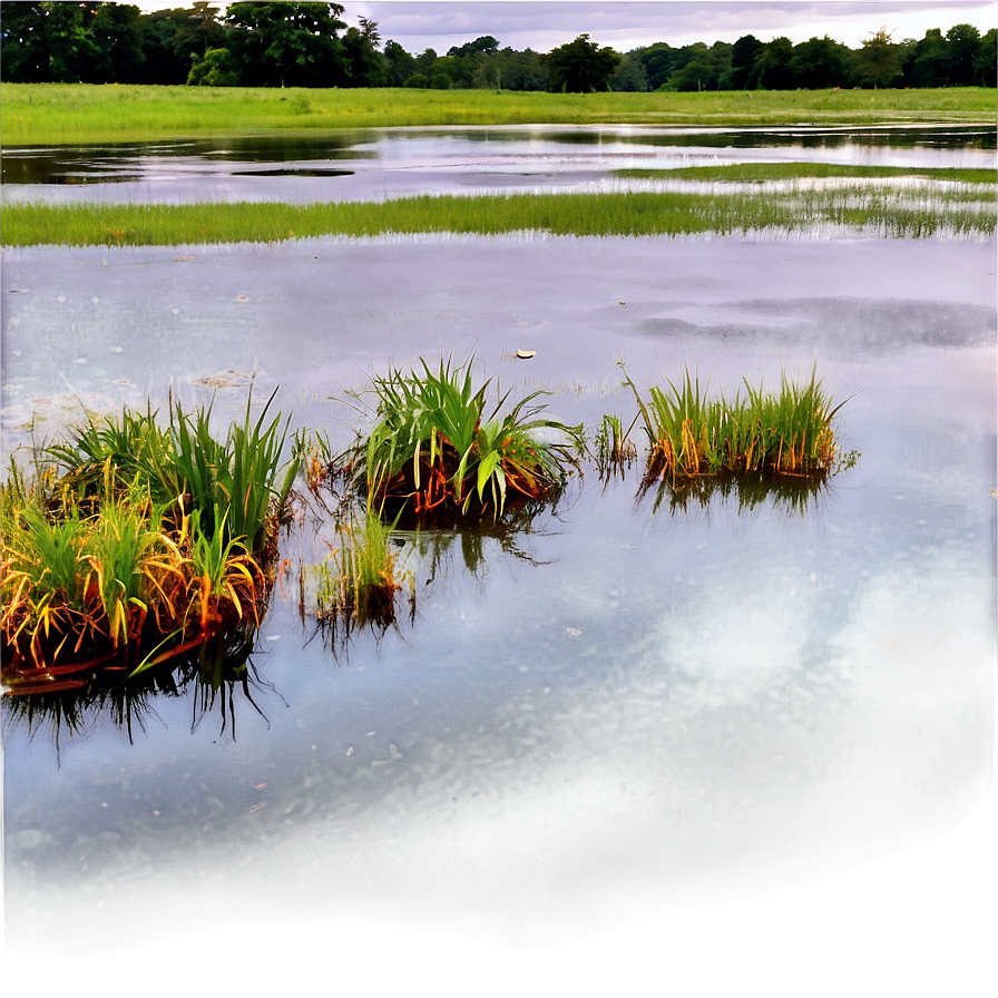 Stormy Weather Pond Png 30