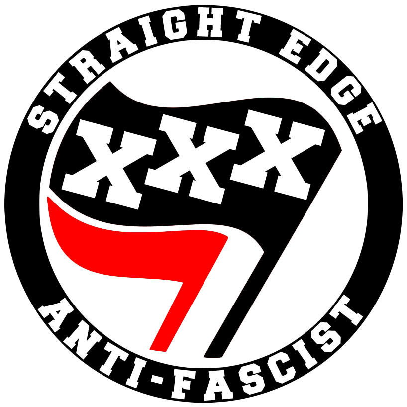 163102 - Straight Edge Anti Fascist, HD Png Download PNG with transparent background