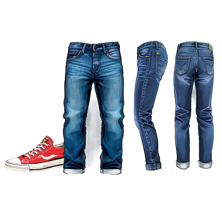 Straight Leg Jean Png Afv92