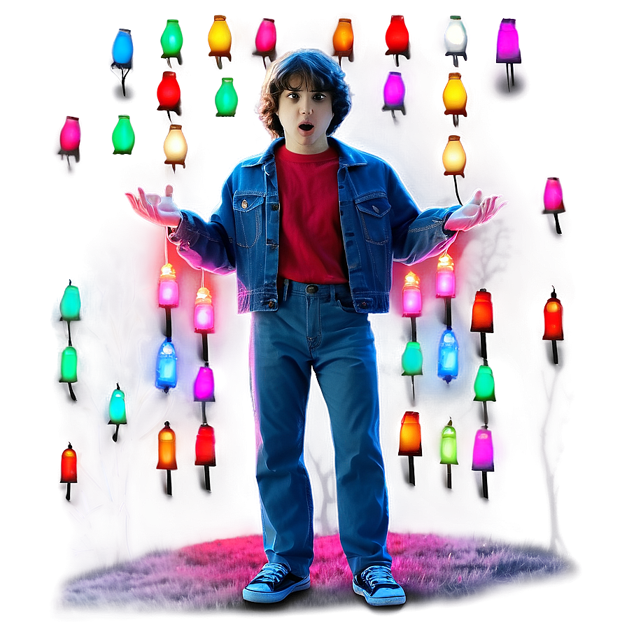 Stranger Things Christmas Lights Png Sok25