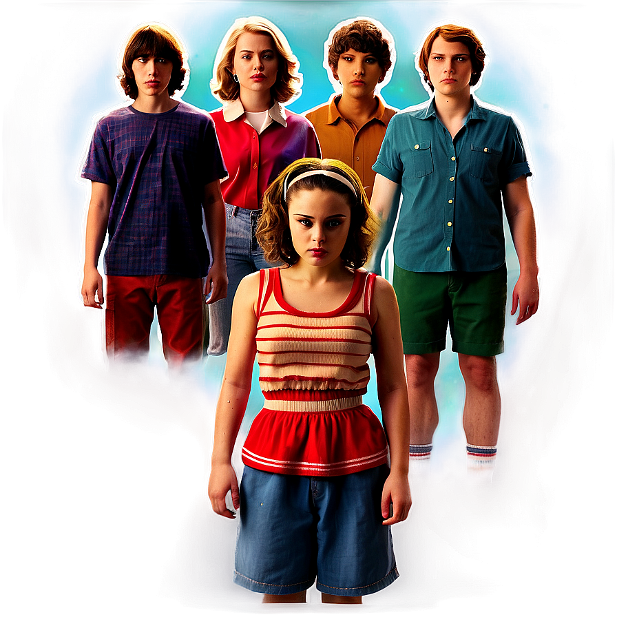 Stranger Things Group Png Qiv31