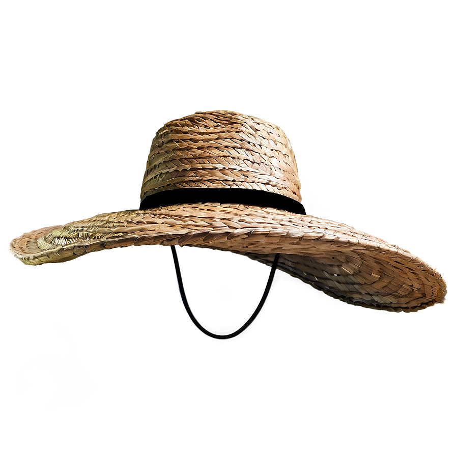 Straw Hat For Gardening Png 05252024