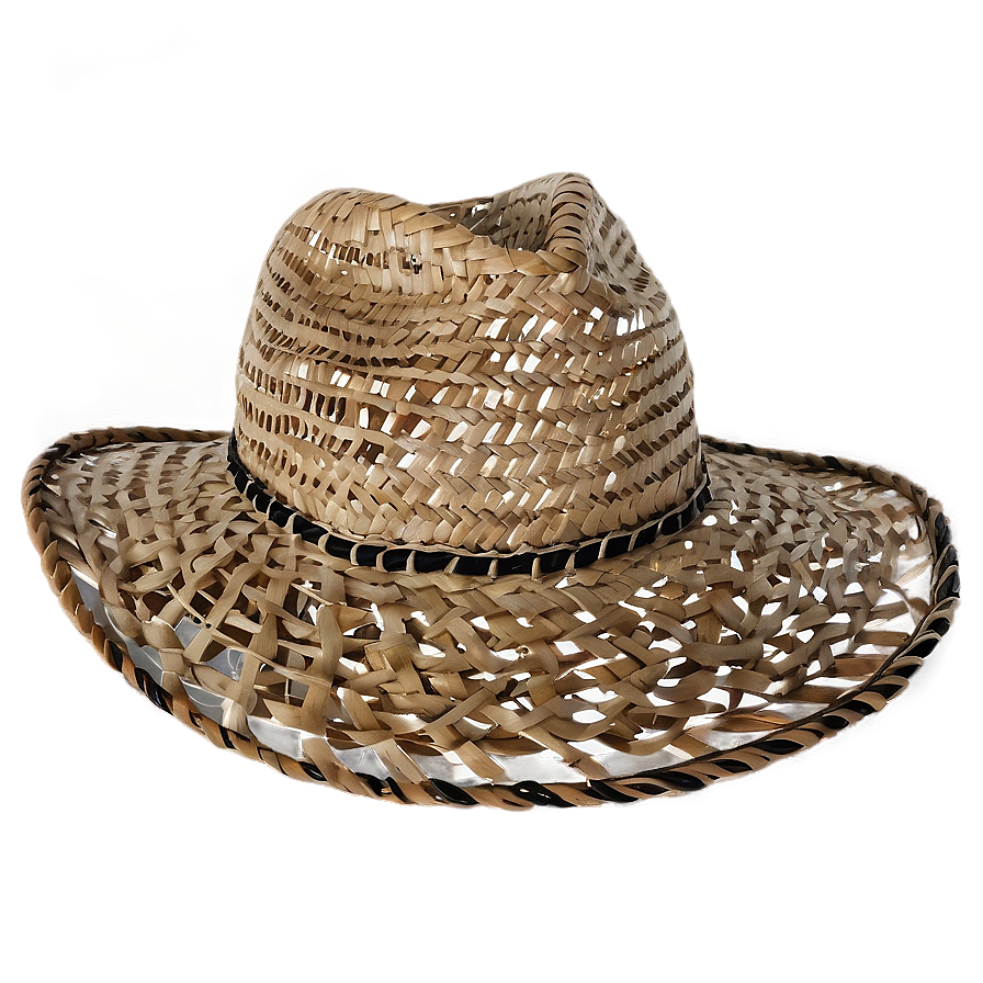 Straw Hat For Picnic Png Xop66