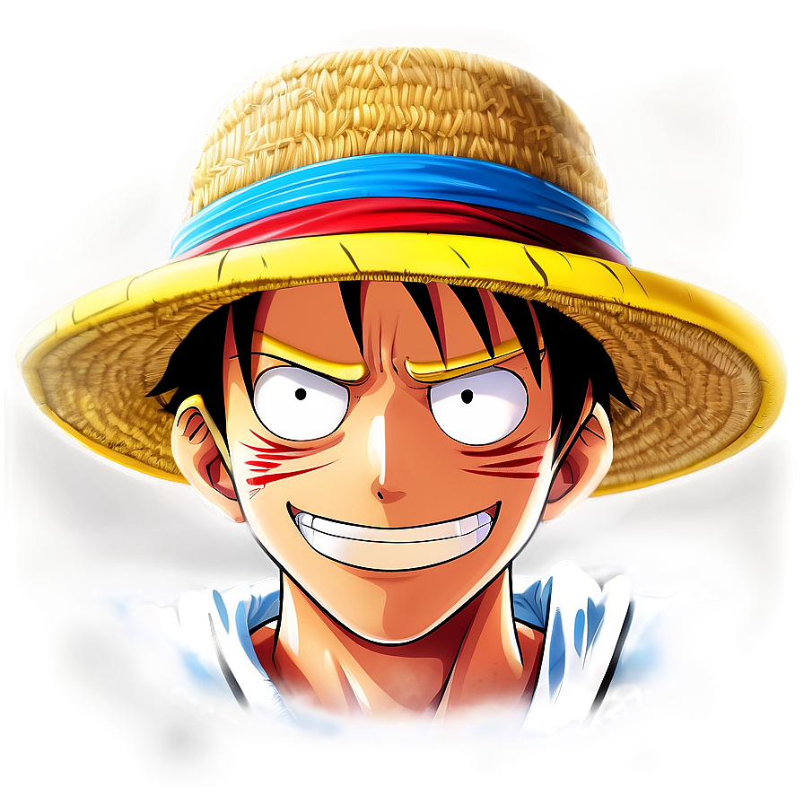 Straw Hat Luffy Illustration PNG xux85 PNG with transparent background
