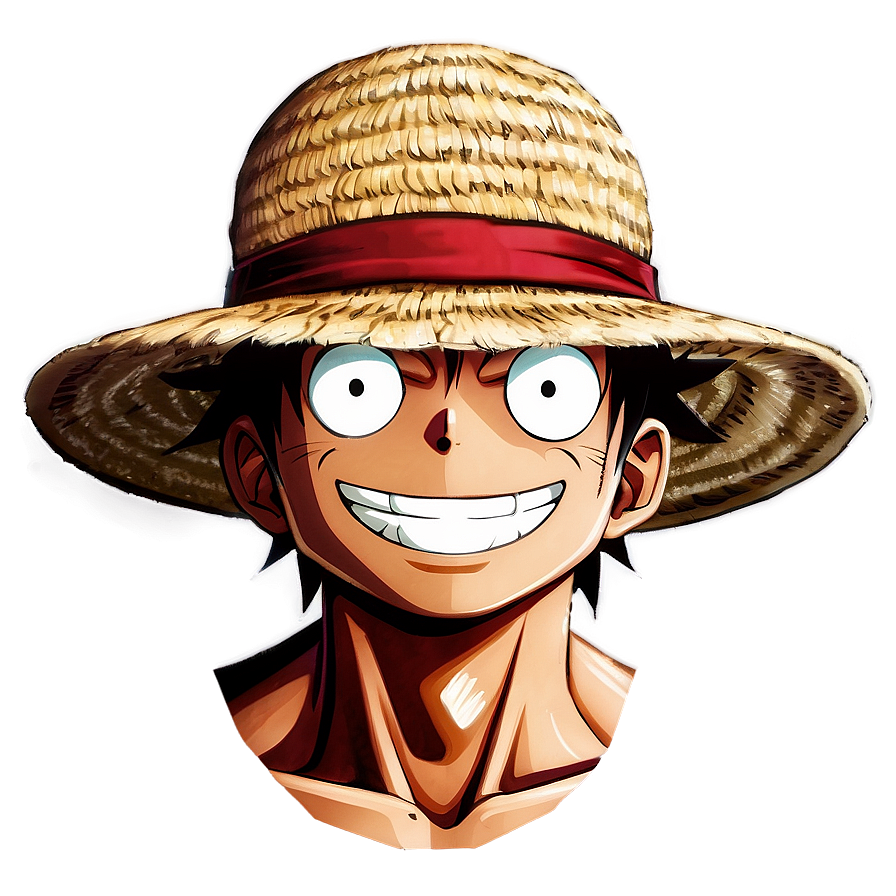 Straw Hat Luffy PNG scn84 PNG with transparent background