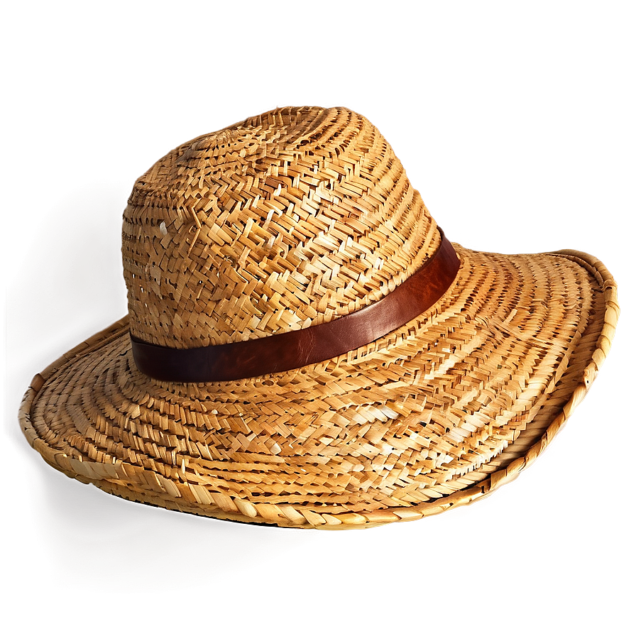 Straw Hat On Beach Png 05252024