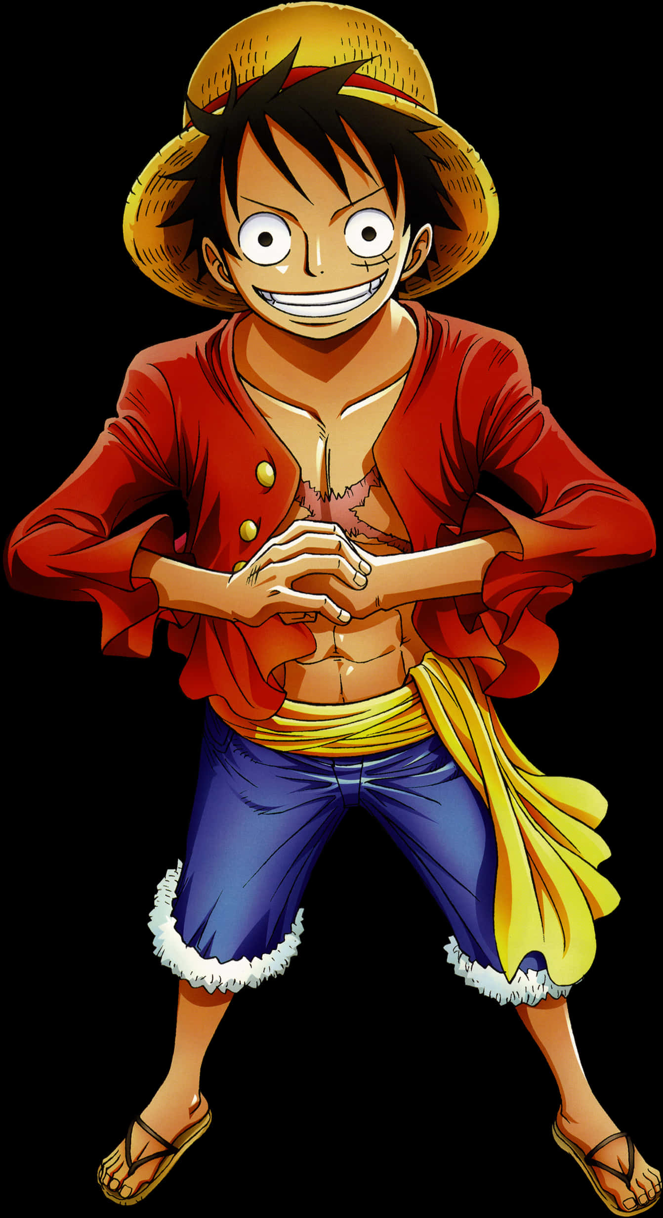 Straw Hat Pirate Anime Render