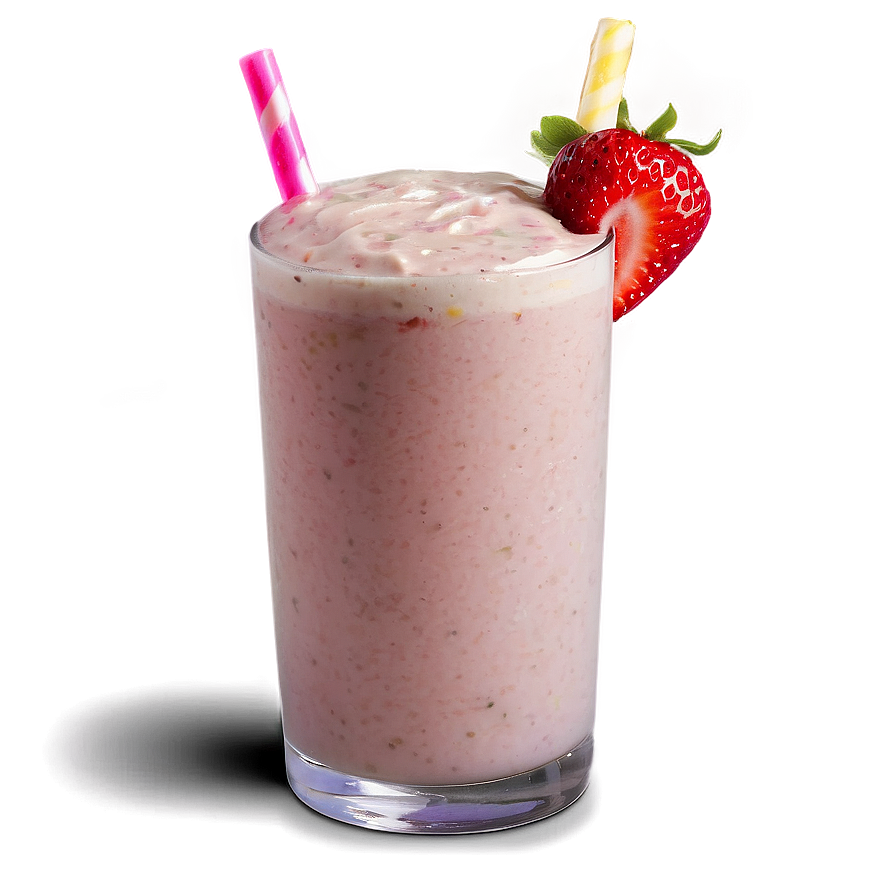 Strawberry Banana Smoothie PNG 05212024 PNG with transparent background