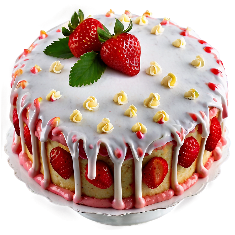 Strawberry Cake Png 20