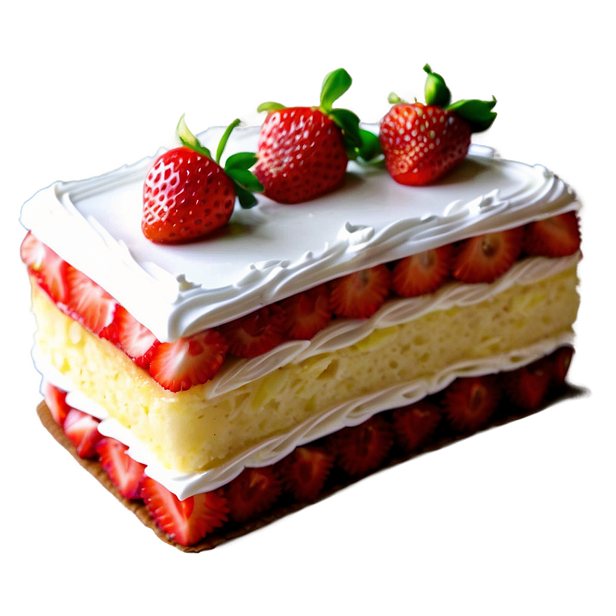 Strawberry Cake PNG ohb PNG image with a transparent background, free high-resolution download
