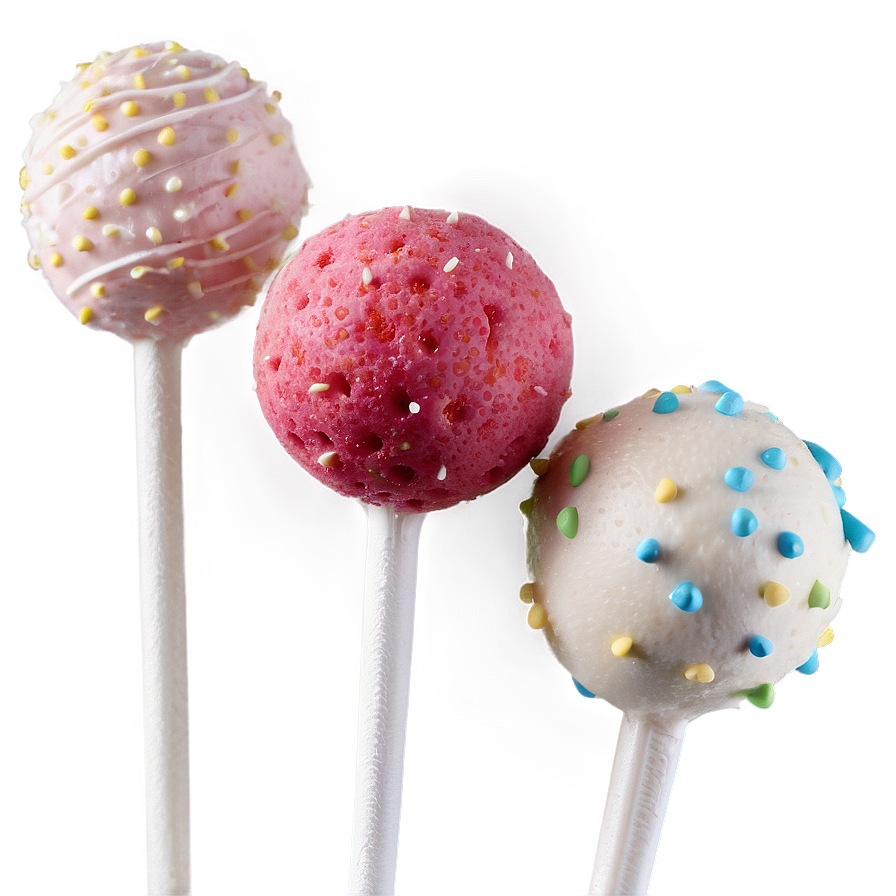 Strawberry Cake Pops Png 06272024